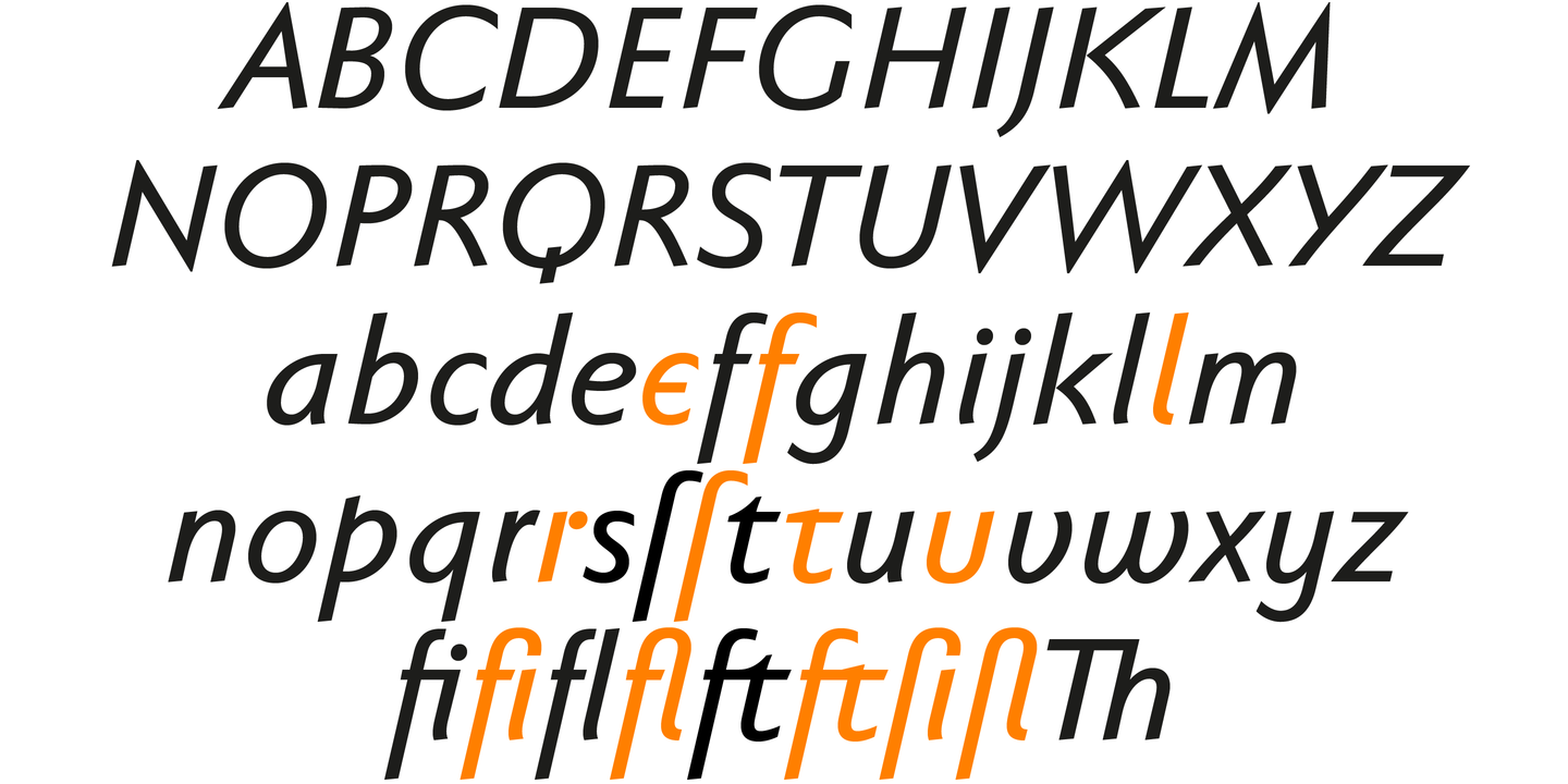 Example font Faber Sans Pro #11